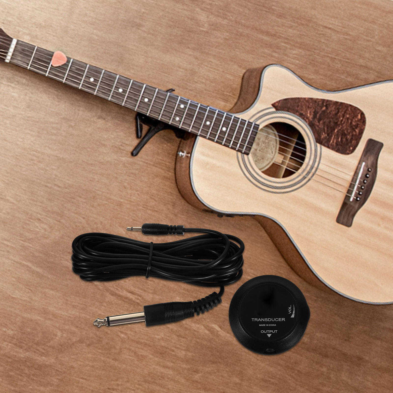 Musical Instrument Accessories - Guitar Pickup Transducer Compact Acoustic Instrument