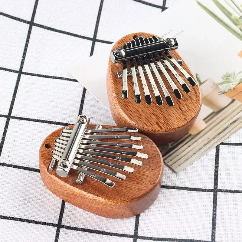Musical Instrument Sounds - 1Pcs Wood Mini Thumb Piano Musical