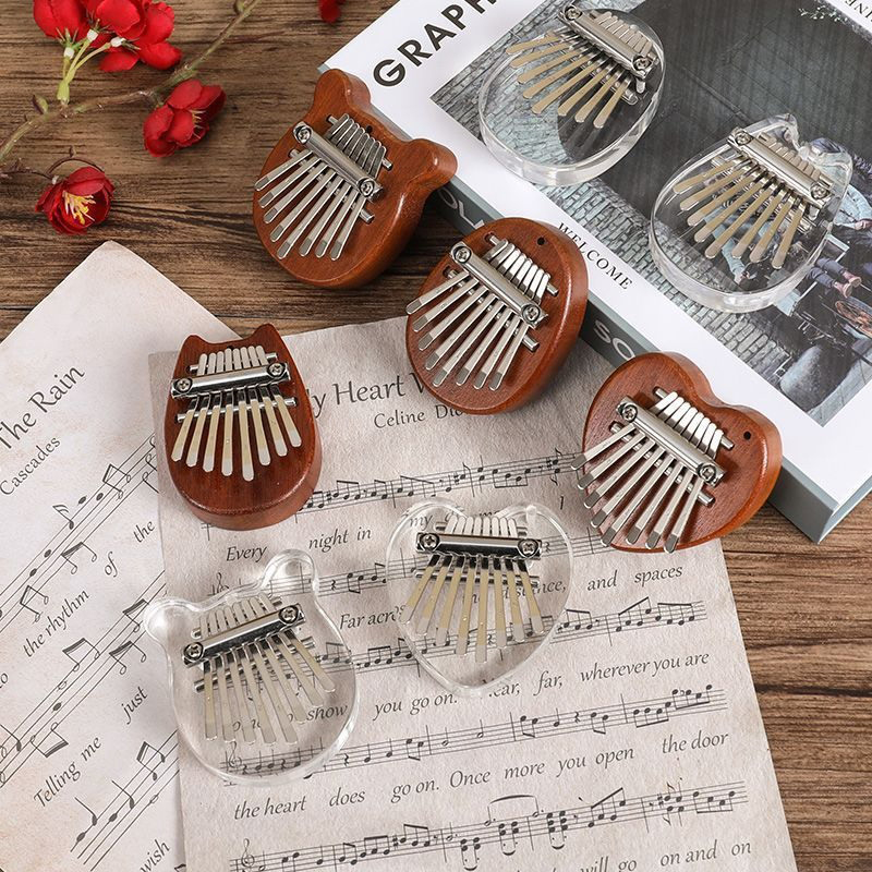 Musical Instrument Piano - 5*7cm 8Key Kalimba Thumb Piano Gifts