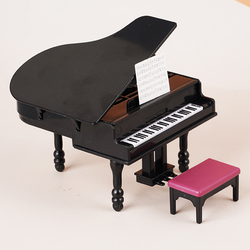 1:12 Dollhouse Miniature Piano - Musical Instrument Piano recension och pris