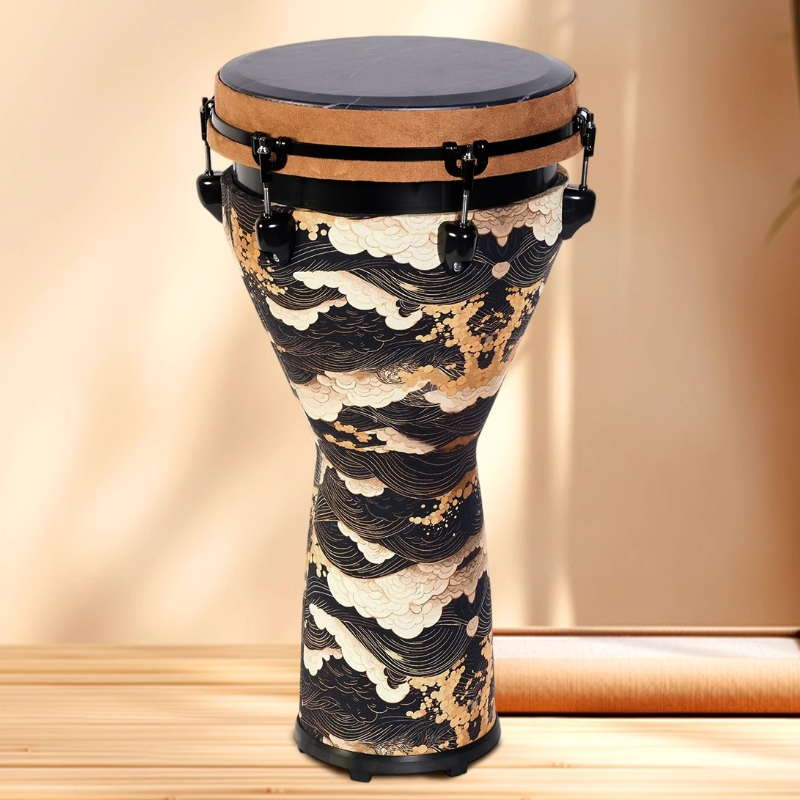 Professional Djembe Drum 12 In - Musical Instrument Percussion recension och pris