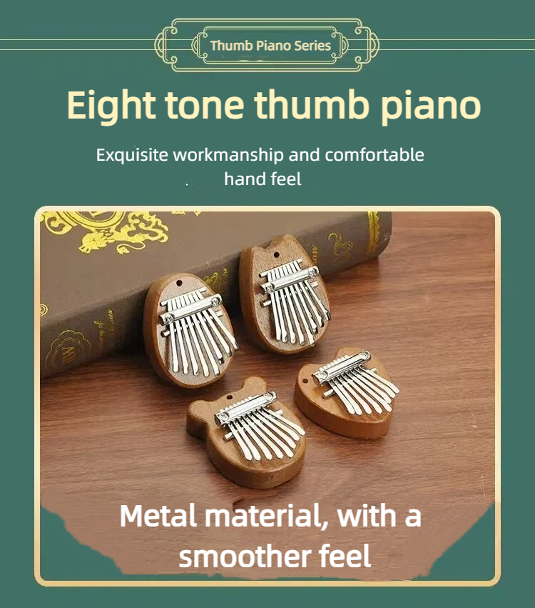 1pc Portable Beginner Thumb Pi - Musical Instrument Piano recension och pris