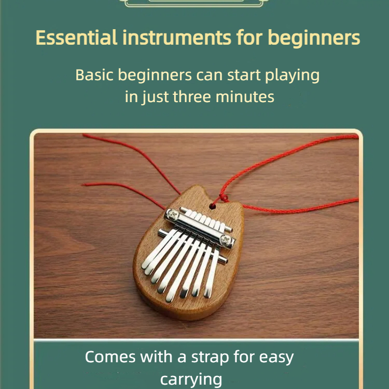 1pc Portable Beginner Thumb Pi - Musical Instrument Piano recension och pris
