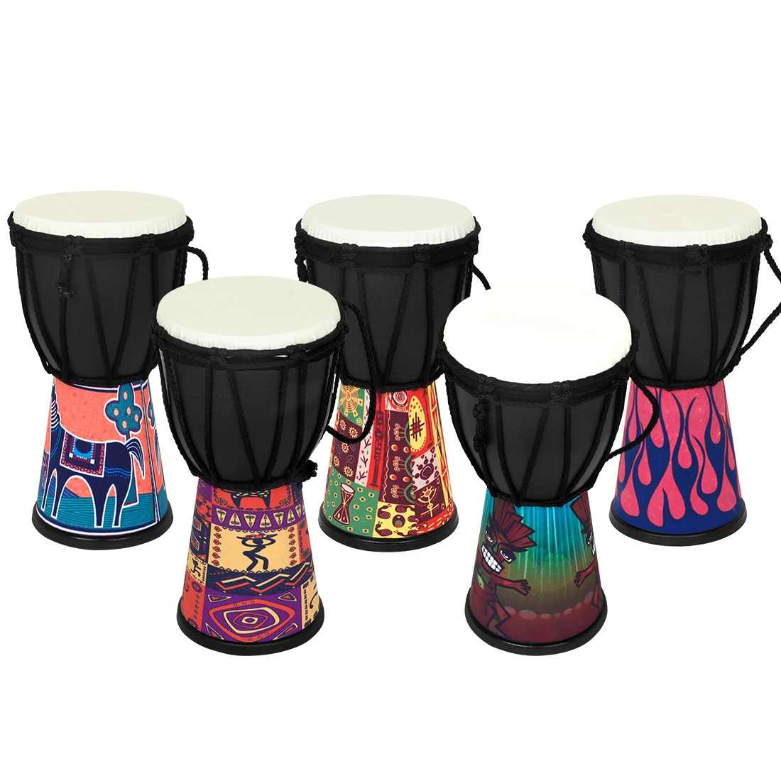 African Drum Handheld Children - Musical Instrument Percussion recension och pris