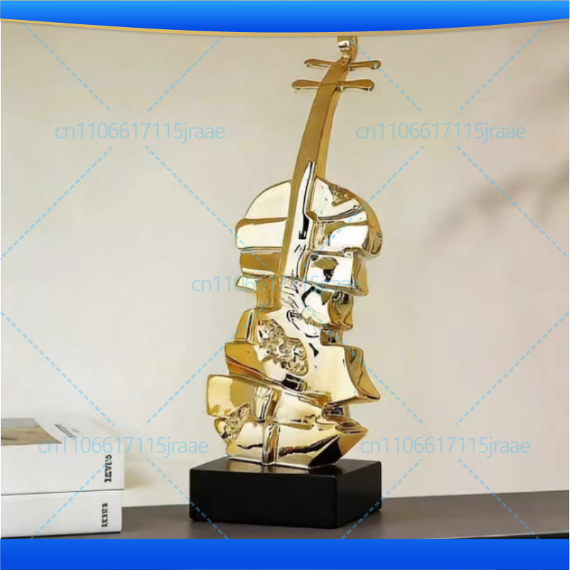 Creative Golden Violin Sculptu - Musical Instrument Fagot recension och pris