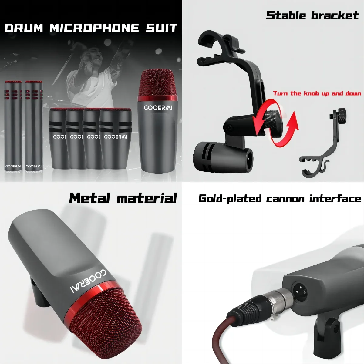 Demao Dynamic Drum Kit Group K - Musical Instrument Groups recension och pris