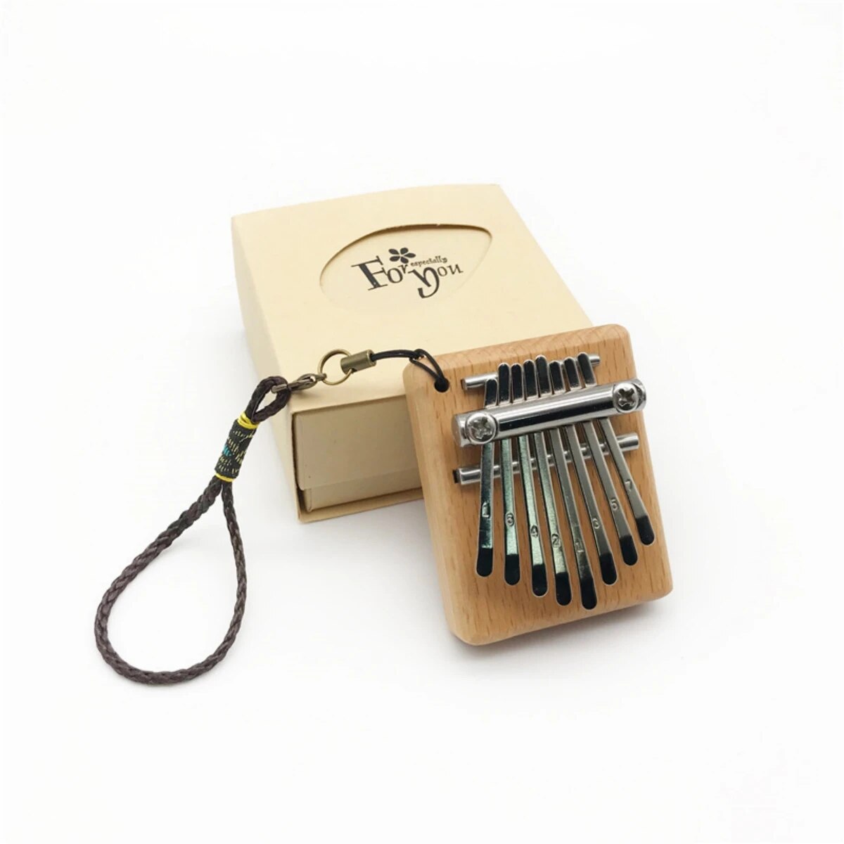 Miwayer Mini Kalimba 8 Key Thu - Musical Instrument Piano recension och pris