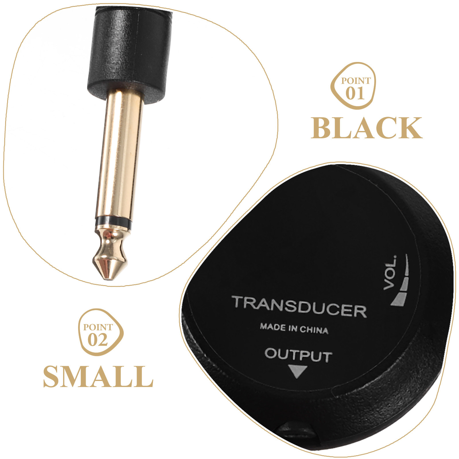 Guitar Pickup Transducer Compa - Musical Instrument Accessories recension och pris