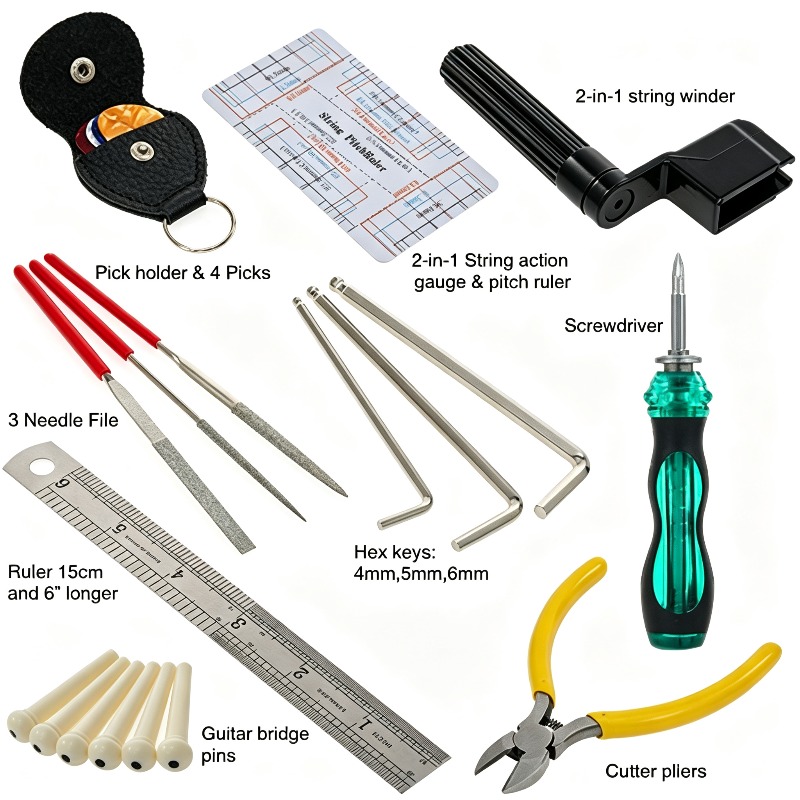22pcs Guitar Repair Tool Set M - Musical Instrument Accessories recension och pris