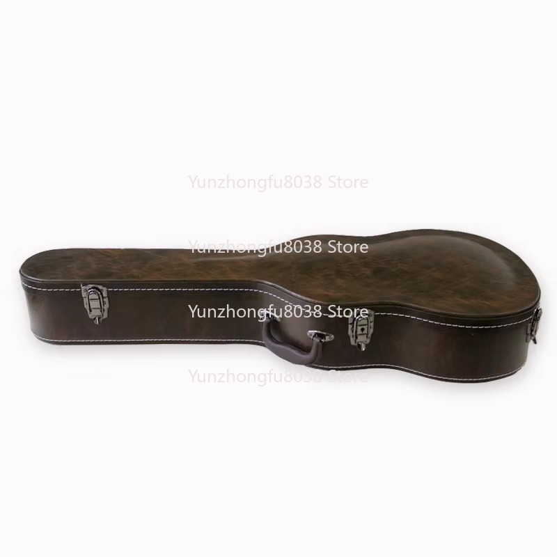 34-Inch Wooden Guitar Case Con - Musical Instrument Sounds recension och pris
