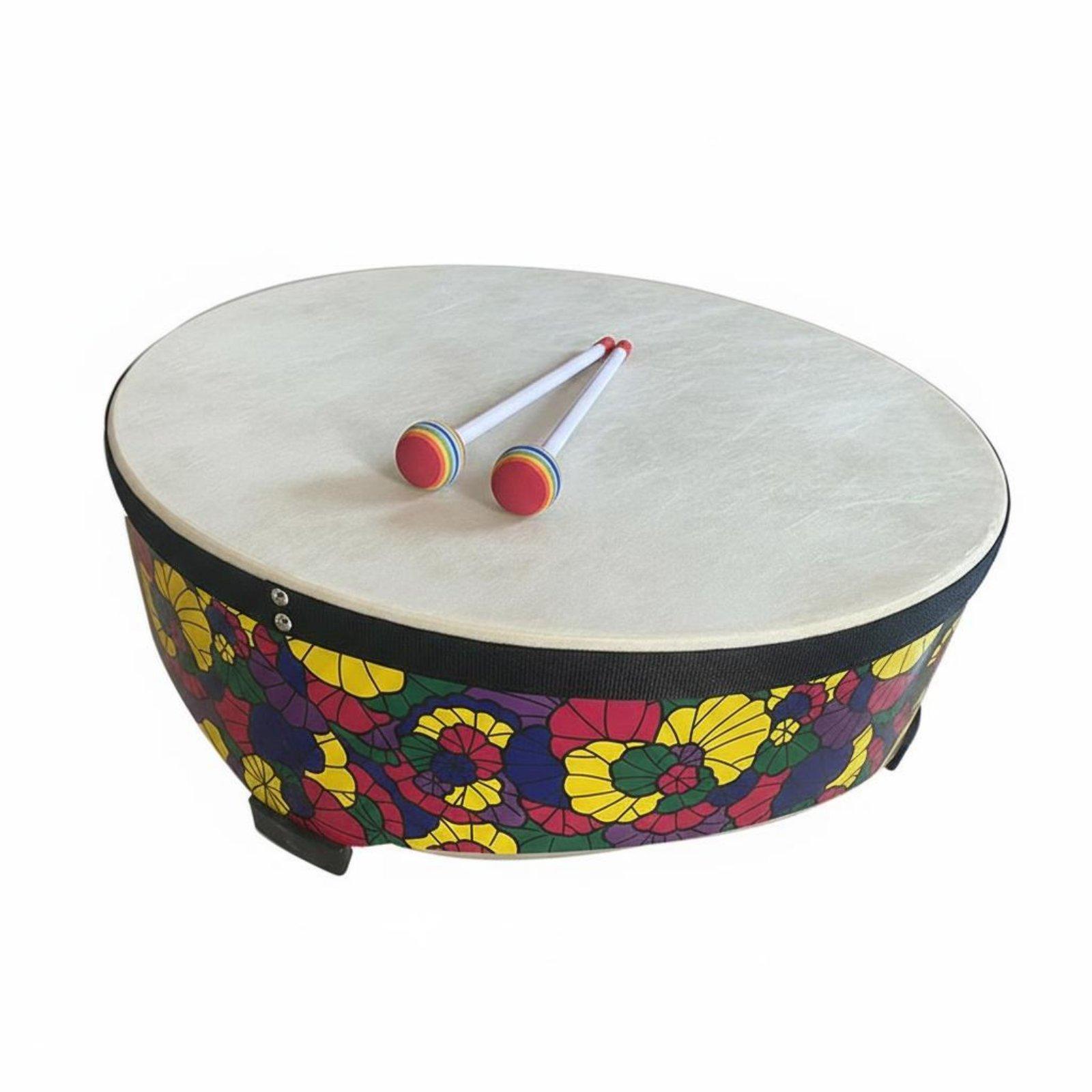 22 Inch Wooden Kids Floor Drum - Musical Instrument Groups recension och pris