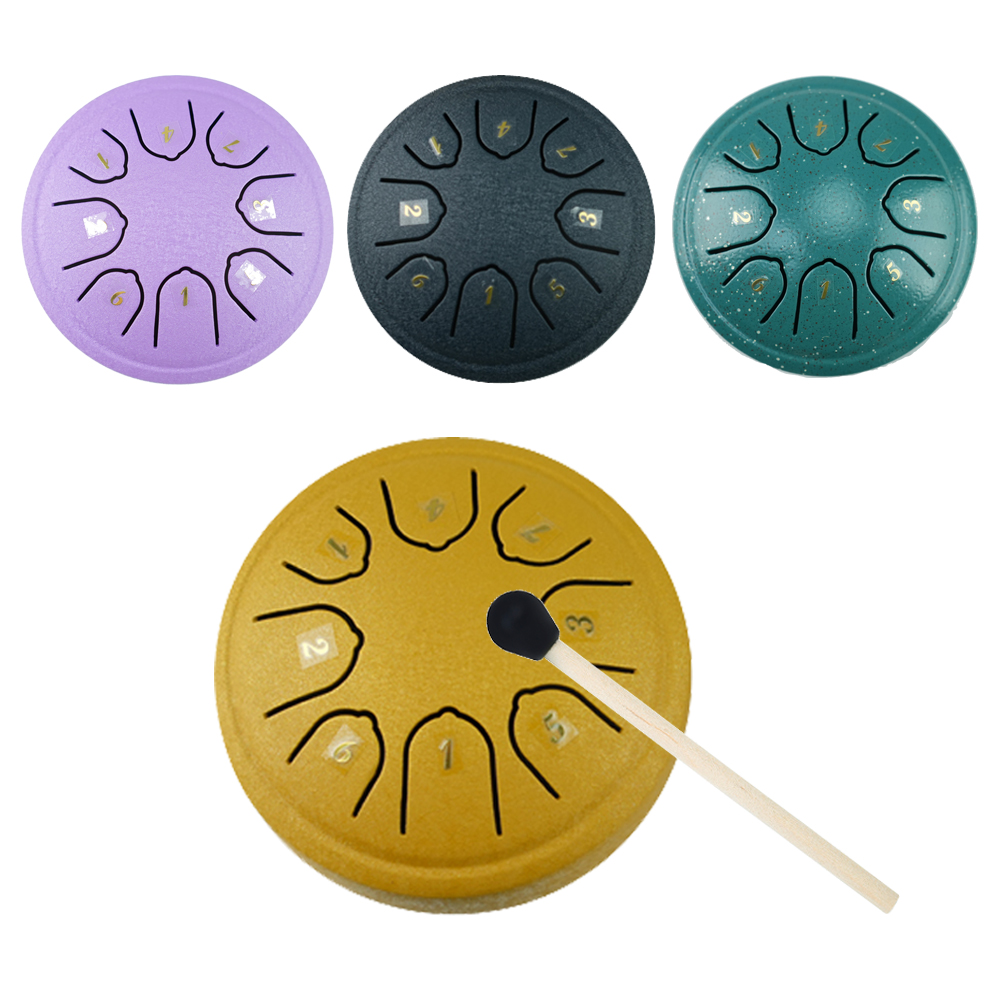 4.5 Inch 8-tone Tongue Drum St - Musical Instrument Percussion recension och pris