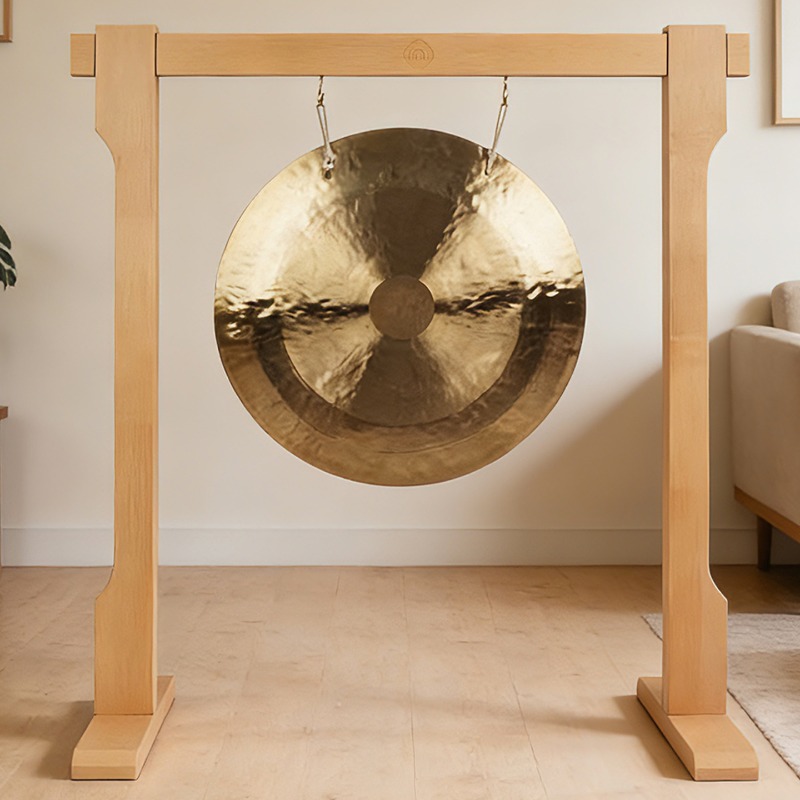 Solid Wood Bolded Gong Stand P - Musical Instrument Accessories recension och pris