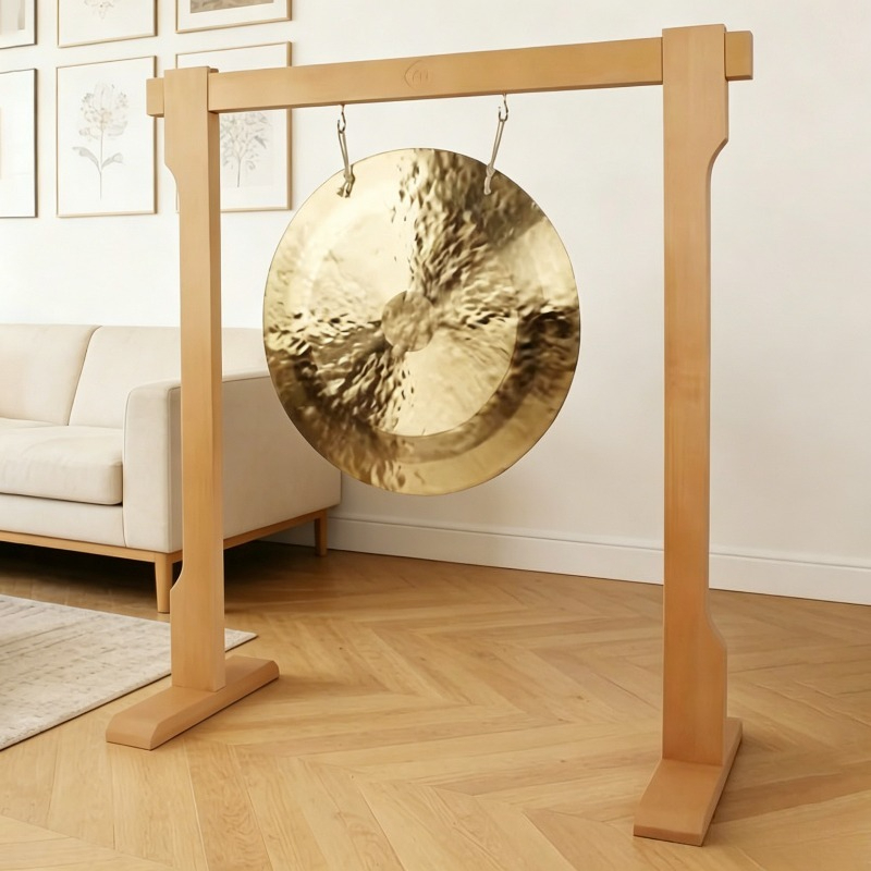 Solid Wood Bolded Gong Stand P - Musical Instrument Accessories recension och pris