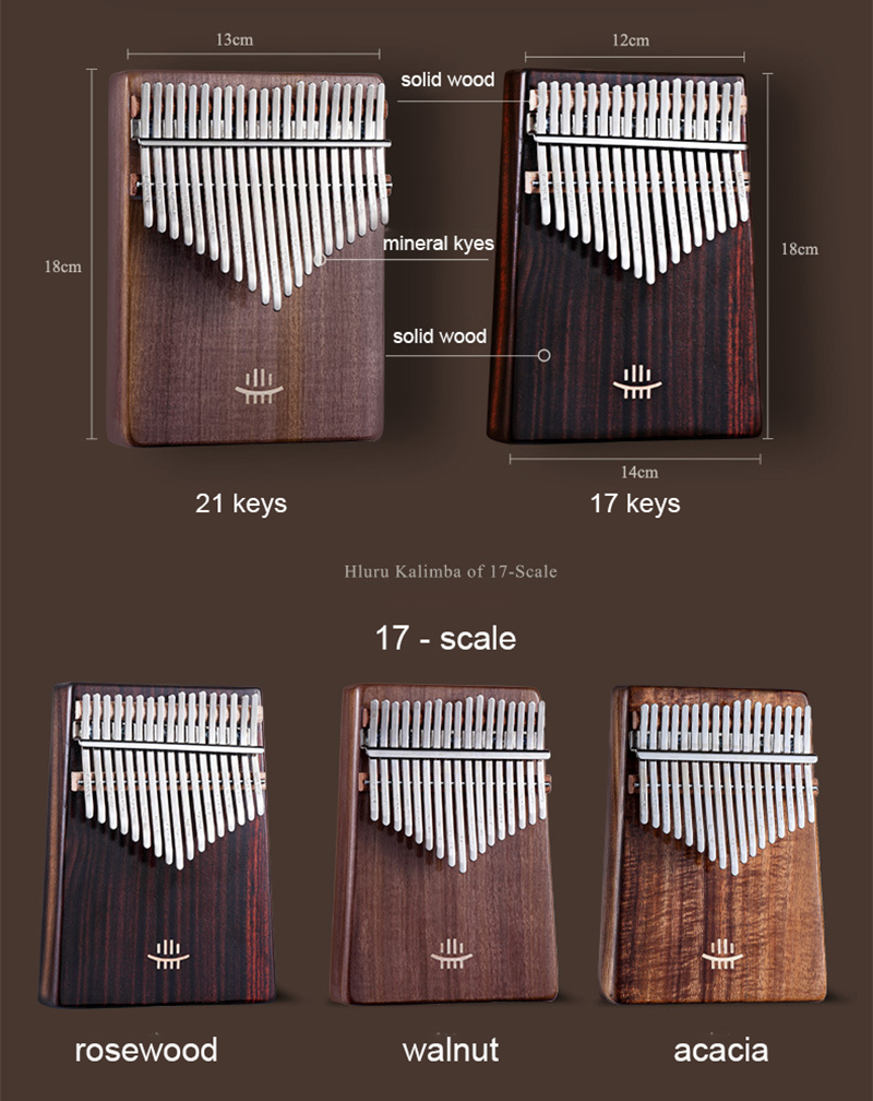 guitar Kalimba 17 Keys with Ho - Musical Instrument Piano recension och pris
