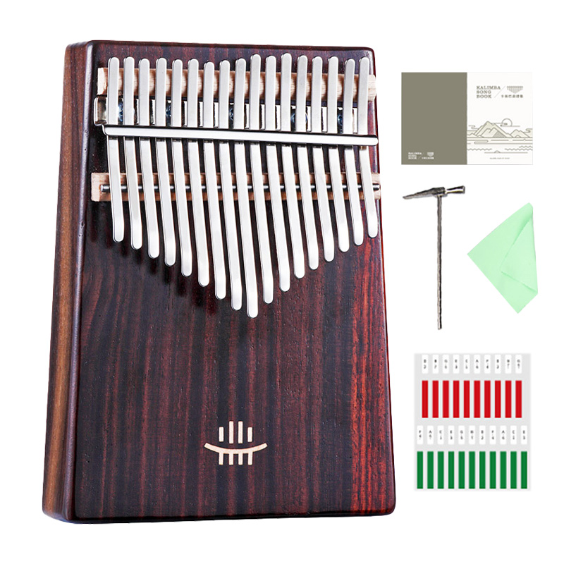 guitar Kalimba 17 Keys with Ho - Musical Instrument Piano recension och pris