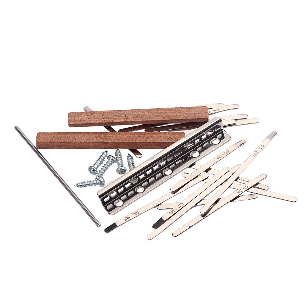 Kalimba 17 Key DIY Parts Kit T - Musical Instrument Piano recension och pris
