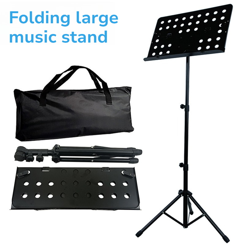 Metal Folding Large Music Stan - Musical Instrument Accessories recension och pris