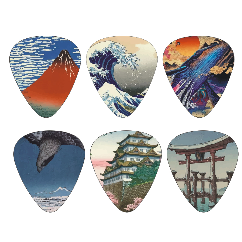 New 12pcs/set  Guitar Picks -  - Musical Instrument Fagot recension och pris