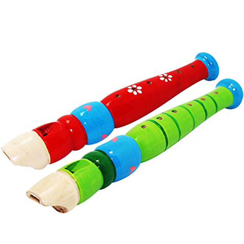 2pcs Wooden Flute 20cm Colorfu - Musical Instrument Fagot recension och pris
