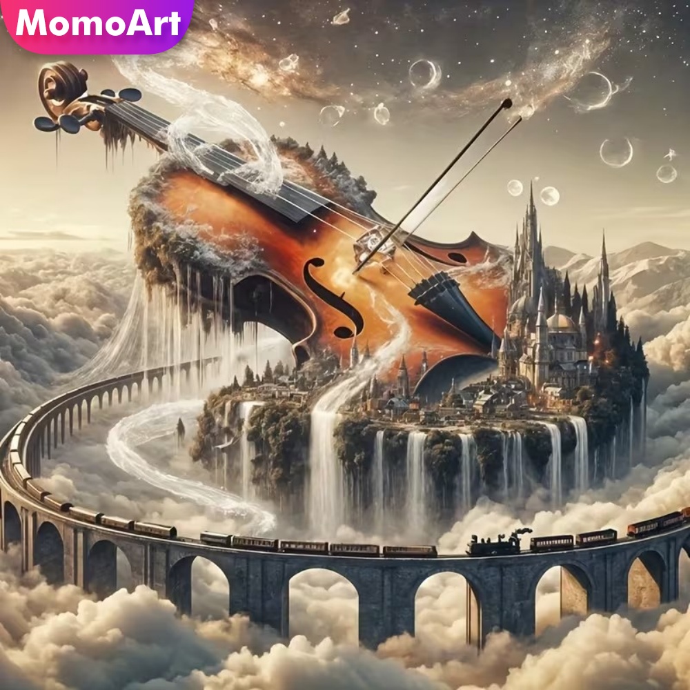 Momoart Diamond Painting Violi - Musical Instrument Fagot recension och pris
