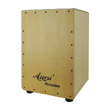 Colour Wood Hand Cajon Box Dru - Musical Instrument Percussion recension och pris